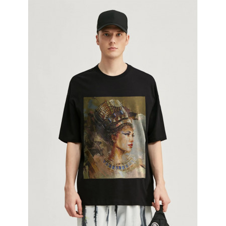 Tricou Cleopatra VII Philopator art bumbac